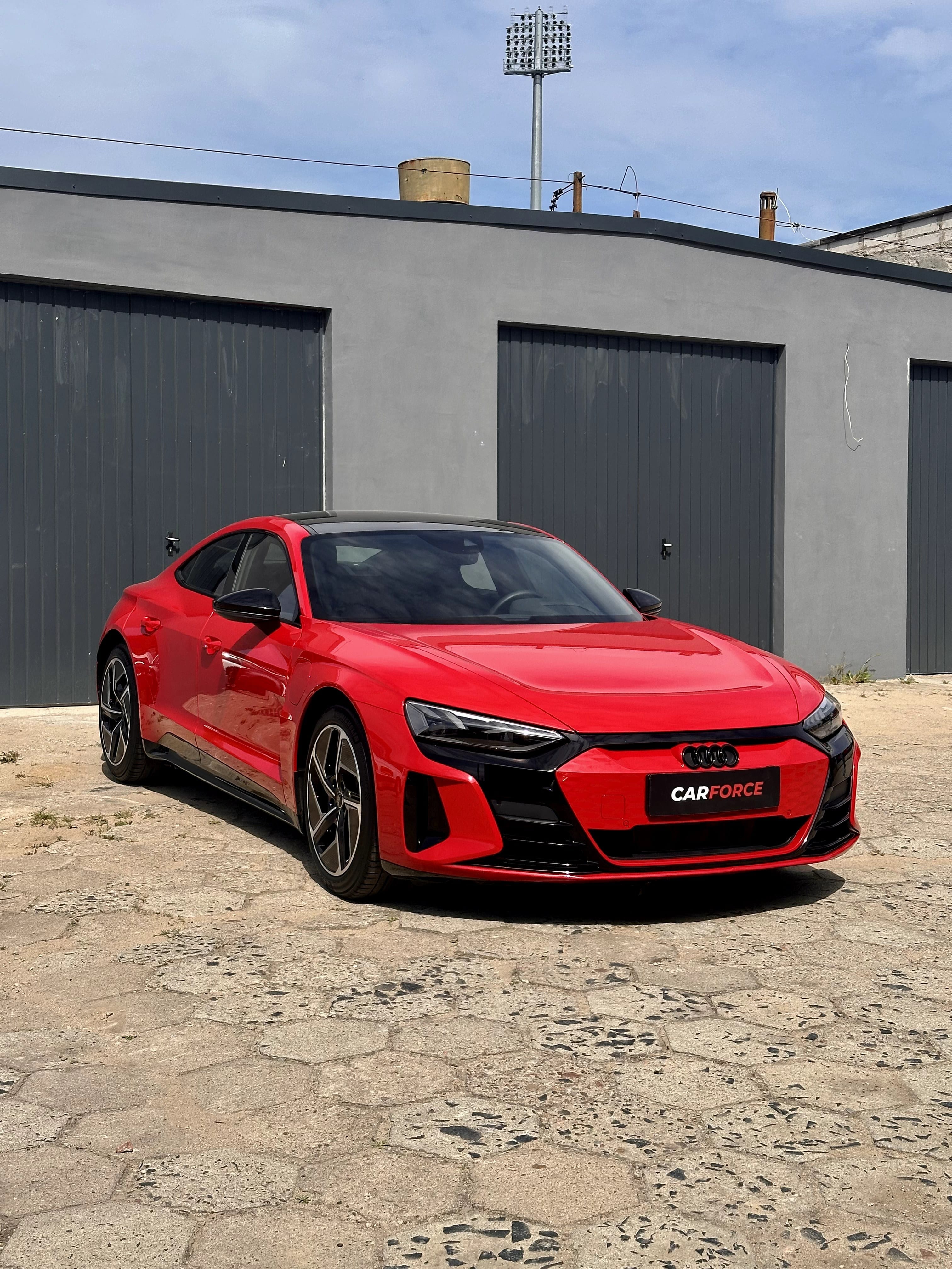 Audi Etron GT po detailingu — Mycie detailingowe